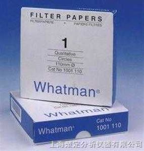 直径110mm，100张/盒Whatman 定性滤纸/Grade1 沃特曼一级定性滤纸